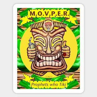 Prophets who Tiki Sticker